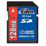 Delkin 128 MB Secure Digital Card by Delkin