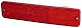 68-86 JEEP CJ5 series REAR SIDE MARKER LIGHT (PASSENGER = DRIVER SIDE) SUV, Red, Body Lamp (1968 68 1969 69 1970 70 1971 71 1972 72 1973 73 1974 74 1975 75 1976 76 1977 77 1978 78 1979 79 1980 80 1981
