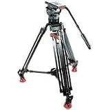 Sachtler System DV 12 SB SL MCF Carbon Fiber Tripod System with DV-12 SB Fluid Head, 2-Stage Tripod, Mid Level Spreader, Rubber Feet & Padded Bag, Supports 30.8 lbs
