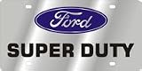 Ford Super Duty Logo / Word License Plate