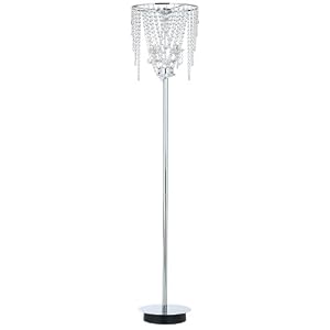Possini Euro Du Sur Crystal Bead Floor Lamp