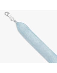 16"+ 2" Extension Blue Ribbon Necklace