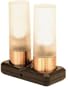 Rechargeable Candle Lites - Metal Verde Finish