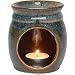 Aura Cacia Candle Lamp - High Fire Kiln Dark Blue/Rust 1 ct