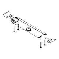 Peerless Ceiling Plate CMJ470W Mounting Component - Ceiling Plate - Cold-rolled