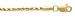 14K Yellow Gold 2.0MM SUPREME VALUE DIAMOND CUT ROPE 20" NECKLACE
