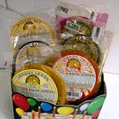 Small Vegan Cookie Gift Basket - Birthday by Sun Flour Baking Co, Inc.