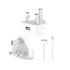iphone USB Charger Adopter and power cable Apple MB706B/A USB Power Adapter + cable For iPhone 4S 4G 3G, iPod Touch 1G 2G 3G 4G, Nano 1G 2G 3G 4G 5G 6G, iPod Video, Mini, Classic, all Generations High Good Quality Original Genuine 2 in 1 universal