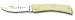 Boker Arbolito Sodbuster Gaucho Jr. Knife with Yellow Polypropylene Handle