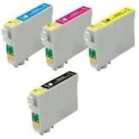 4 Pack Ink Cartridges for Epson Stylus NX105, NX110, NX115, NX215, NX415, NX510, NX515 WorkForce 310, 315, 610, 615 (T069- BK, C, M, Y)