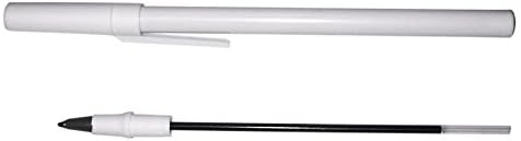 Hospitality Source Hospitality Source White Cap Pen, 1000 Pieces, Black Ink (P-001CAPWHT)
