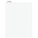 Avery 11944 Avery-Style Preprinted Legal Bottom Tab Divider, Exhibit E, Letter, White (Pack of 25)