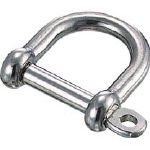 TRUSCO(トラスコ) ワイドネジシャックル ステンレス製 線径Φ5X開口25mm TNS5W