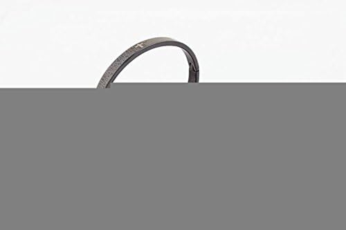 Jewelryfinds Simple And Stylish Black Cross Bracelet Titanium Steel Bracelet Couple