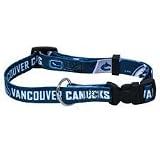 Vancouver Canucks NHL dog pet sports collar SM 9-14"