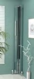 Alpine Corner Hydronic Towel Warmer - Gold