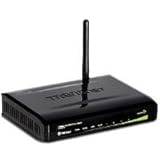 TRENDnet 150Mbps Wireless N Home GREENnet Router TEW-651BR (Piano Black)