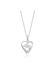 #1 Mom Heart Pendant Necklace
