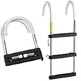 Telescoping Stainless Steel Gunwale Ladder