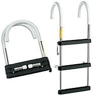 Garelick EEz-In 06131:01 Marine Stainless Steel Telescoping Gunwale Hook Ladder by Garelick/EEz-In