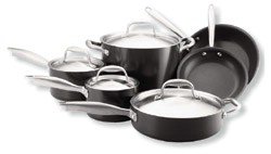 Anolon Nonstick Dishwasher Safe Titanium 10-Piece Cookware set