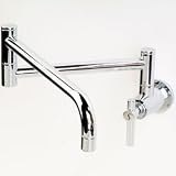 Aquassence Roma Pot Filler Polished Chrome Kitchen Faucet