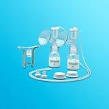 Ameda One-Hand Breast Pump Dual Hygienikit 1