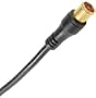 RCA VH88 3 Ft. Push-On Gold-Plated Coaxial Cable
