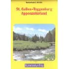 St Gallen Toggenburg Appenzellerland Hiking Map by