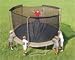 14ft (frame size) Replacement Trampoline netting/straps only for 3 Arch System with sleeves - Fits Bounce Pro and other Brands