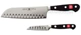 Wusthof Classic 2 Piece Santoku Asian Chef's Knife Set