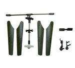 UJ889 UH-60 Black Hawk Gyroscope 3.5 Channel RC Helicopter (Medium) - Assorted Refurbished Parts/Sets