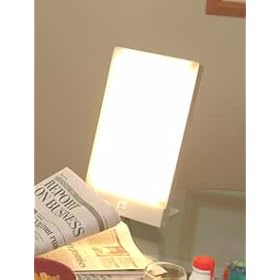 New Travelite 10,000 Lux SAD Light Therapy Light Box