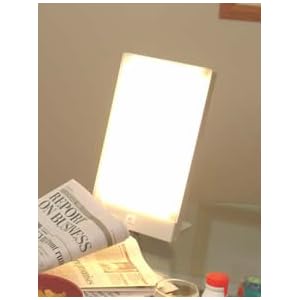 New Travelite 10,000 Lux SAD Light Therapy Light Box