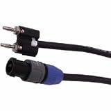 Pro Co Speakon-Banana 12-Gauge Speaker Cable, 50 Foot