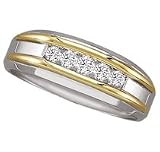 14kt. White Gold, 1/2 ct. tw. Diamond Wedding Set