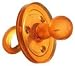 Baby : Natursutten All-Natural Rubber Rounded Pacifier, 0-3 months