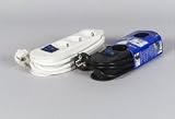 KOPP 3-FACH, 3X SCHUKO ODER 6X EURO, MIT SCHALTER,, 223505010