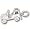 Rembrandt Charms Jeep Charm, Sterling Silver