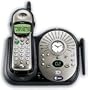 AT&T 1465 2.4 GHz Analog Cordless Phone with Answering System (Black/Silver)