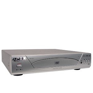 Apex AD1110W DVD Player w/Remote (Silver)