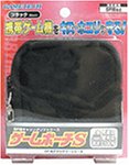 『GAMEBOY ADVANCE SP専用 ゲームポーチS ブラック』の写真
