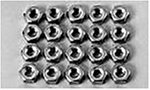 HOP-UP OPTIONS OP-23 4mm アルミナット(20個セット)