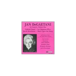 Jan DeGaetani in Concert, Vol. 1 by Gabriel Faure, Jacob Druckman, Jacob Druckman, American Brass Quintet, and Jan DeGaetani (Audio CD - 1993)