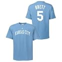Kansas City Royals George Brett Throwback Blue Vintage Shirt