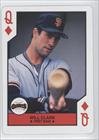 1990 U.S. Playing Cards All-Stars #12D - Will Clark