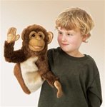 Monkey Stage Puppet By Folkmanis