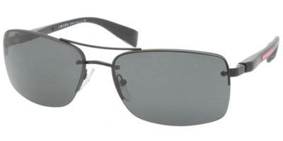 Prada Ps 50ns Black Gray Sunglasses