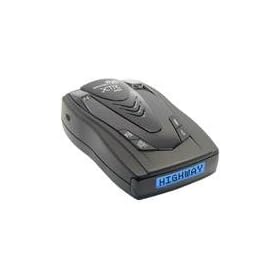 Whistler XTR-440 Laser/Radar Detector Battery Operated with Built in Battery Charger with Blue Text Display