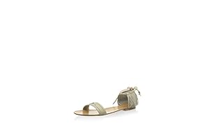 Hakei Sandalias planas Alicia (Gris)